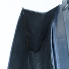 Celine Vintage Circle Logo Crossbody Bag Leather