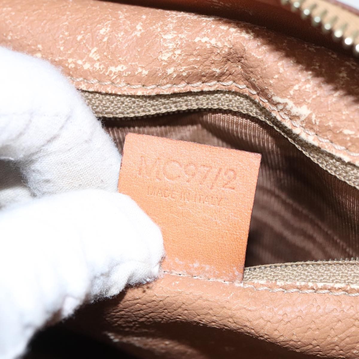 Celine Macadam Handbag Macadam with leather