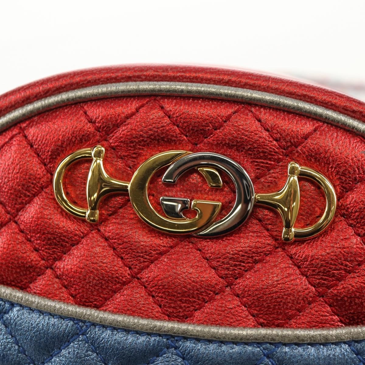 Gucci Trapuntata Camera Shoulder Bag Lambskin