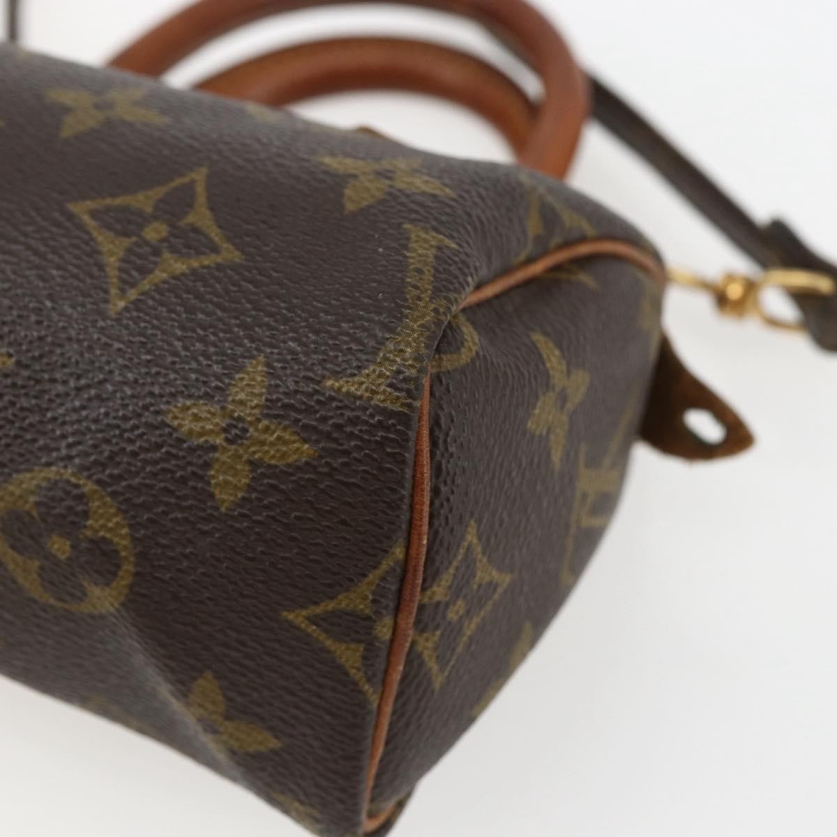 Louis Vuitton Speedy Mini HL Handbag Monogram Canvas