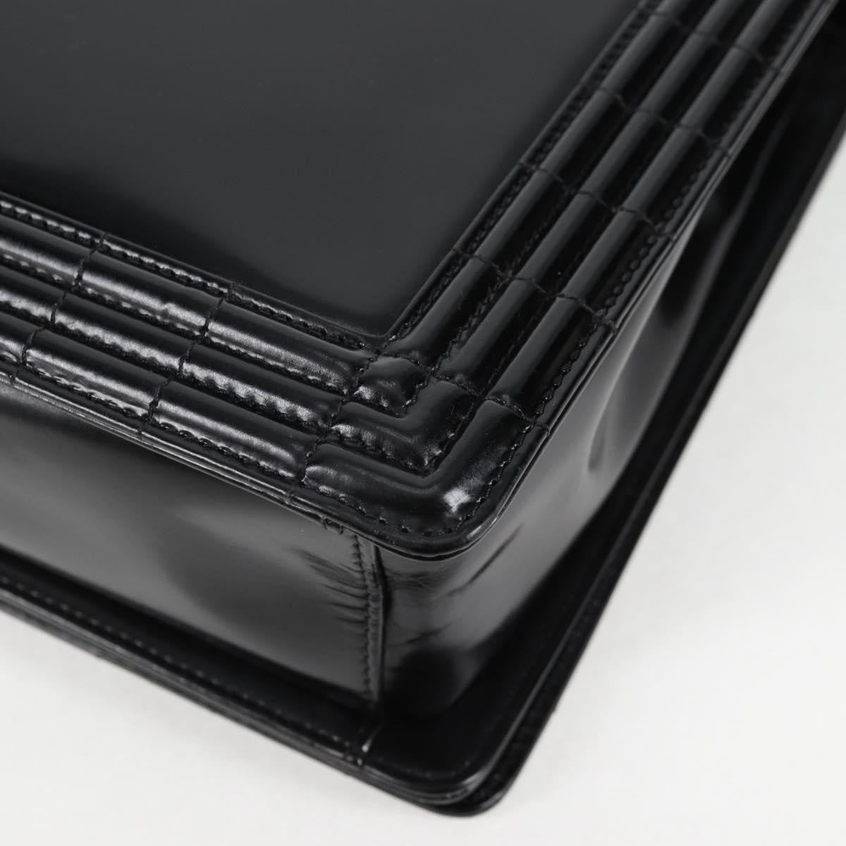 Chanel Reverso Boy Flap Bag Patent