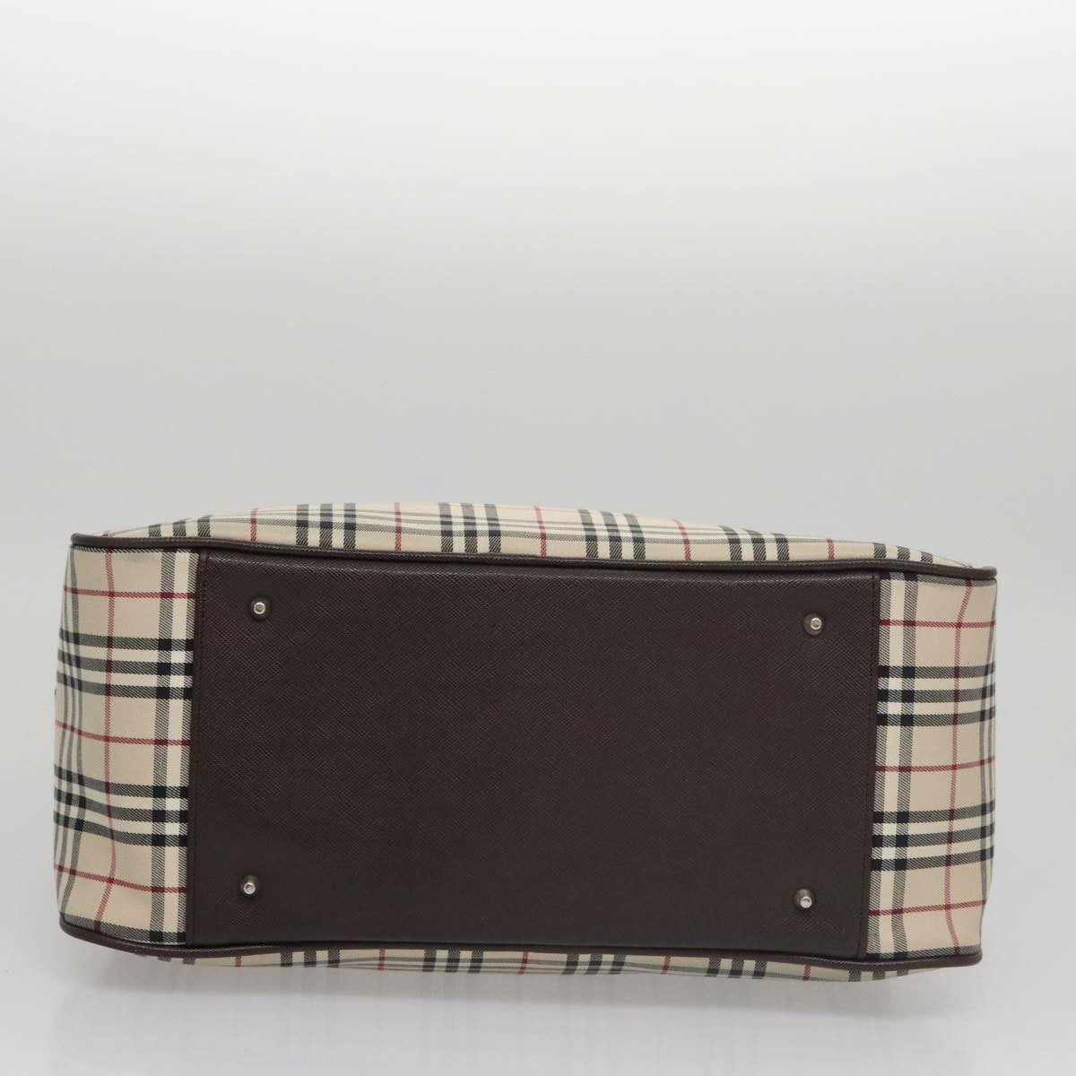 Burberry Nova Check Bowling Bag Canvas