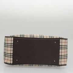 Burberry Nova Check Bowling Bag Canvas
