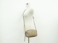 Gucci GG Marmont Shoulder Bag Matelasse Leather