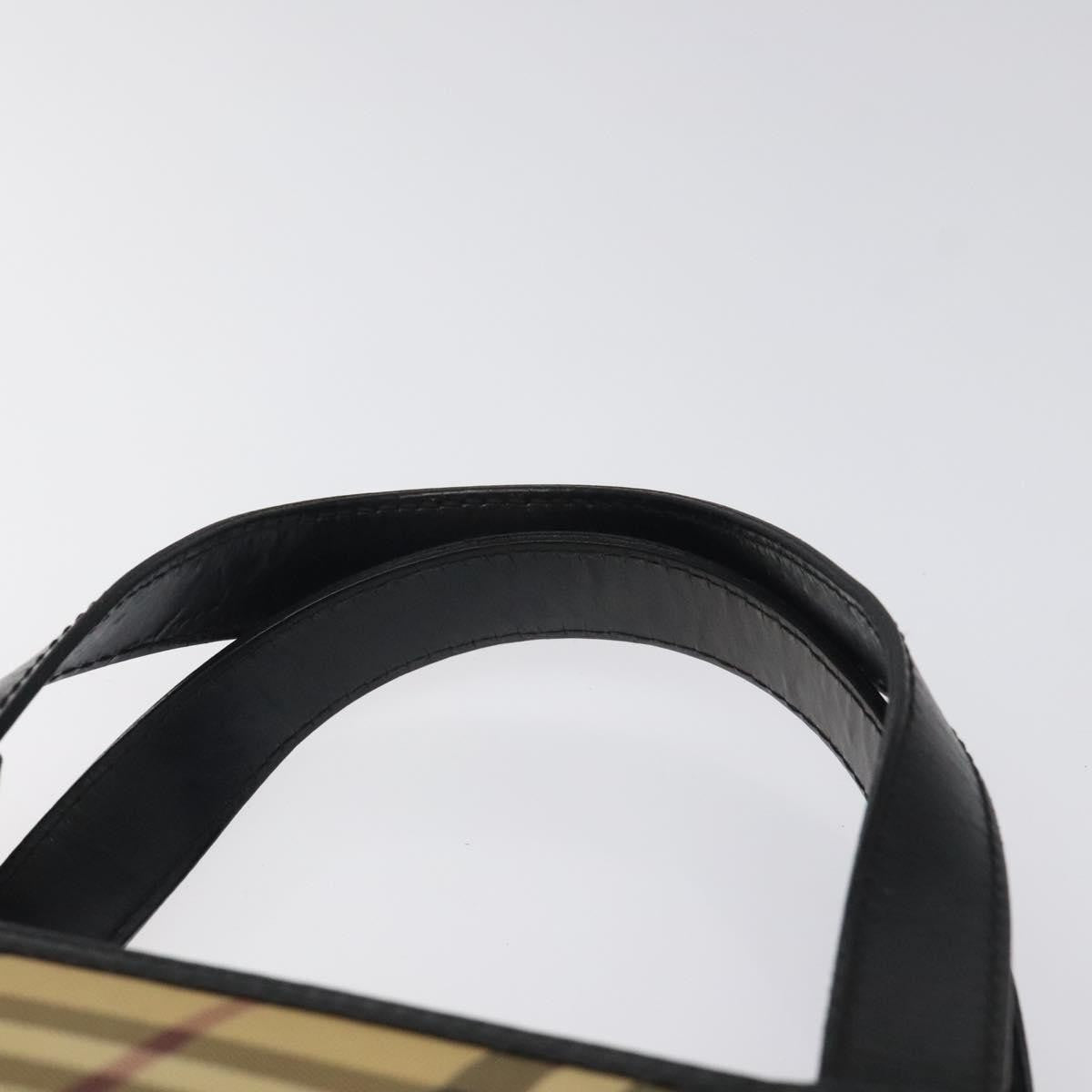 Burberry Nova Check Tote Canvas and Leather