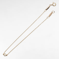 Tiffany & Co. Elsa Peretti Diamonds by the Yard 3 Stone Bracelet 18K Rose Gold with Diamonds