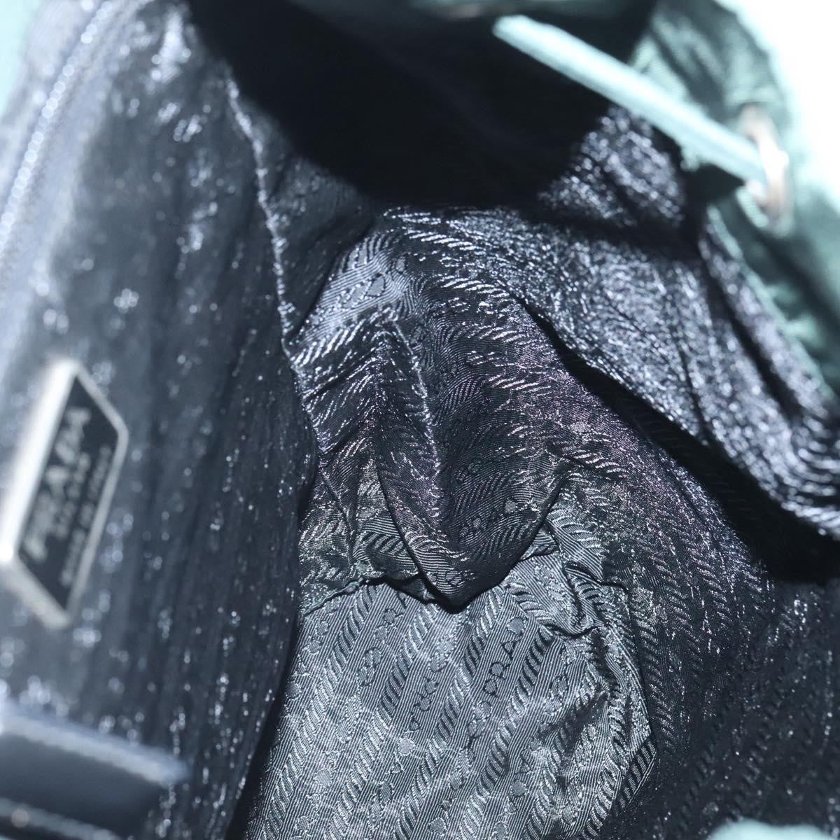 Prada Front Pocket Buckle Backpack Nylon