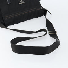 Prada Double Buckle Flap Messenger Bag Tessuto