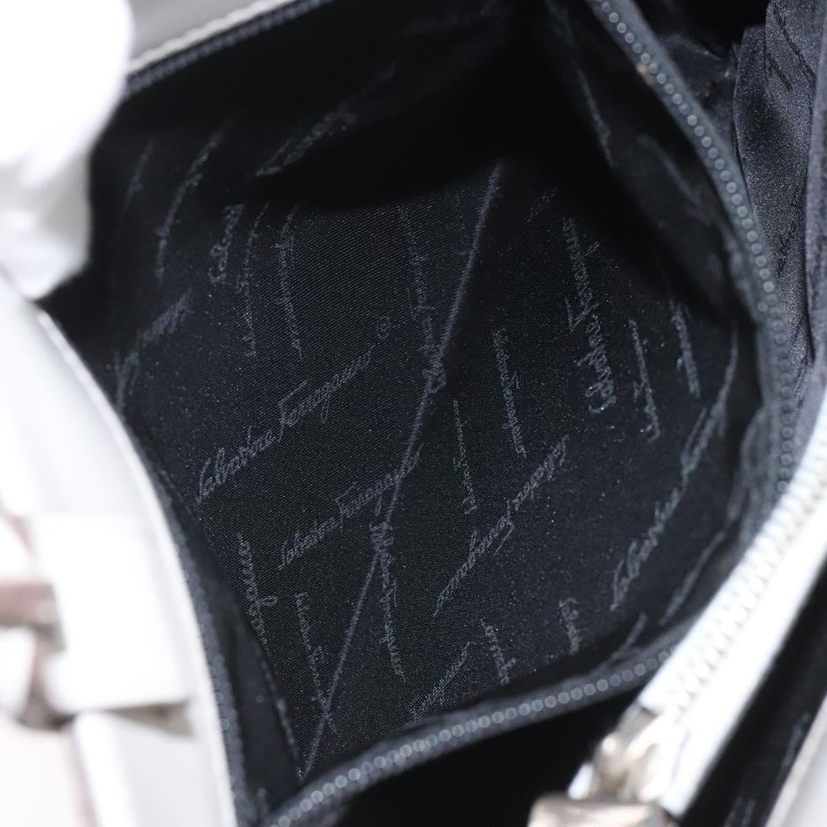 Salvatore Ferragamo Gancini Shoulder Bag Leather