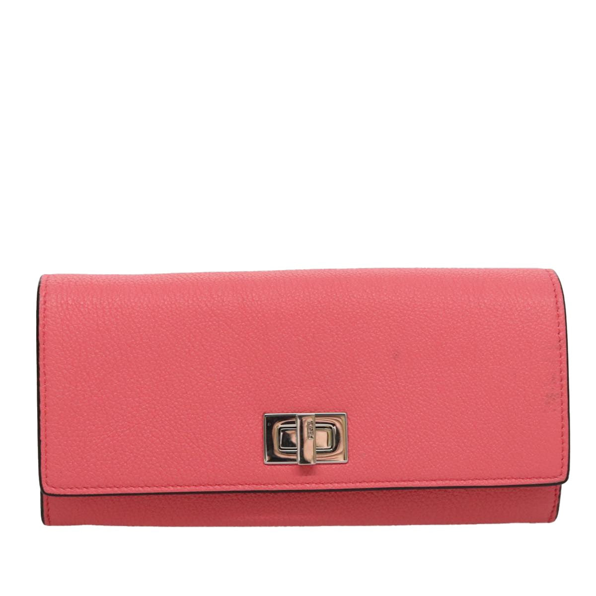 Fendi Peekaboo Wallet Leather