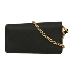 Prada Wristlet Wallet on Chain Saffiano Leather