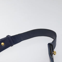 Celine Vintage Circle Logo Crossbody Bag Leather