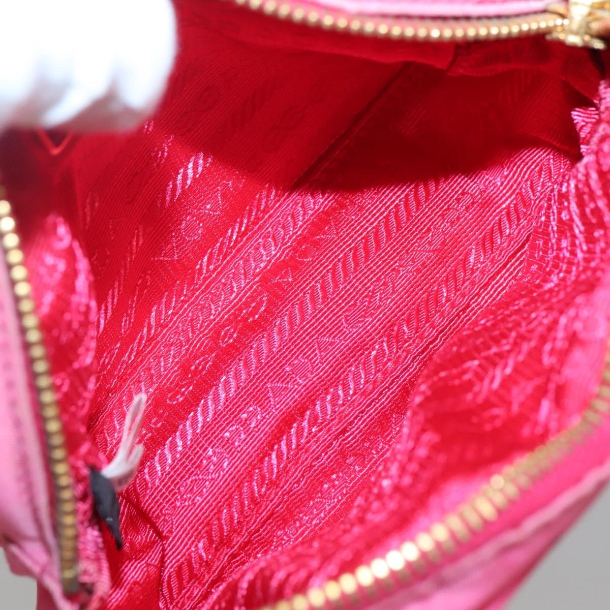 Prada Bow Camera Crossbody Bag Tessuto