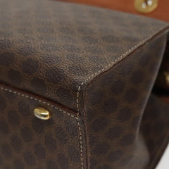 Celine Macadam Handbag Macadam with leather