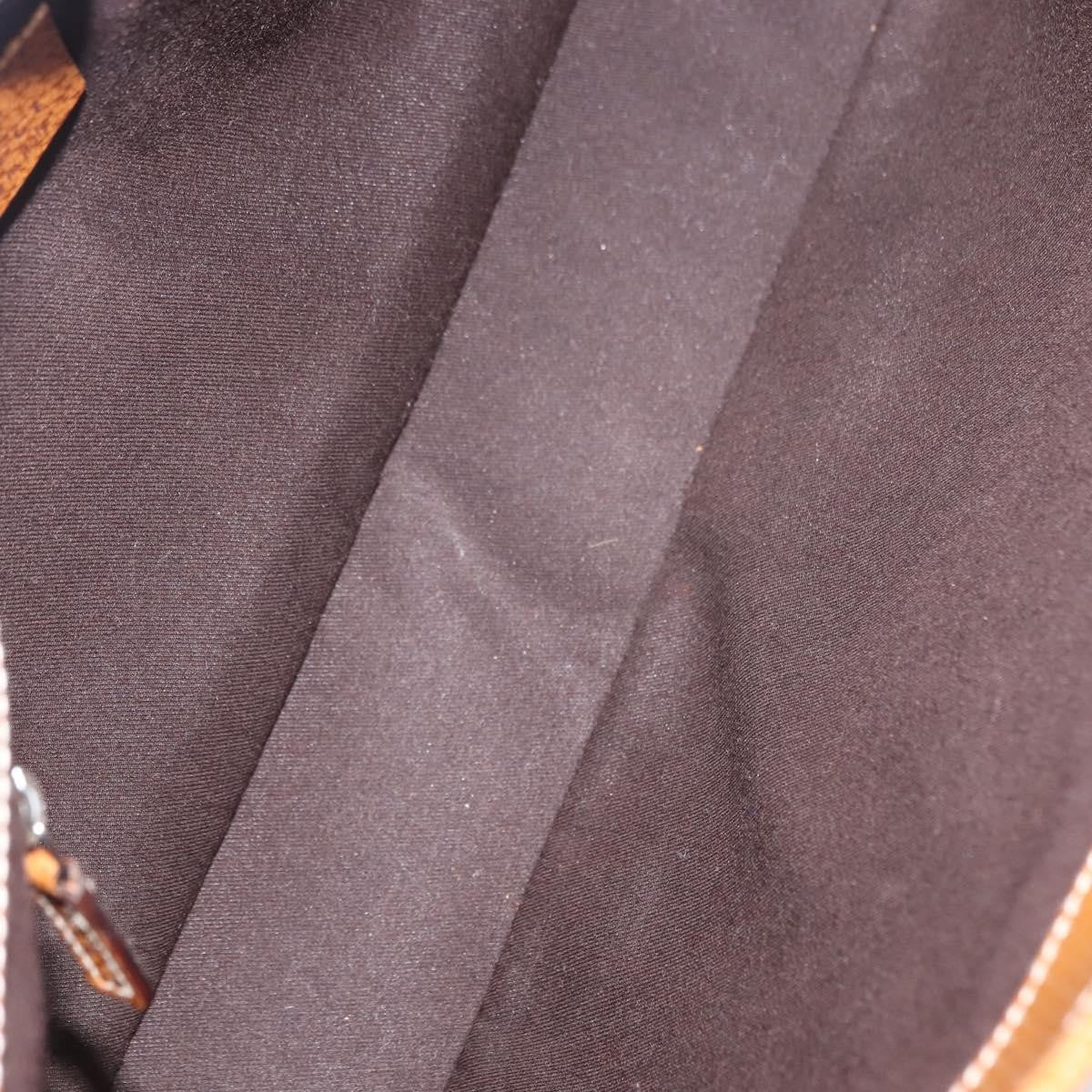 Gucci Vintage Ring Tote GG Canvas with Leather