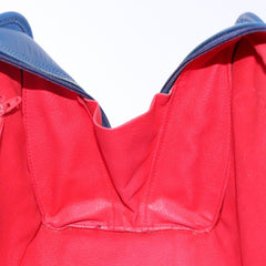 Celine Circle Logo Handbag Leather