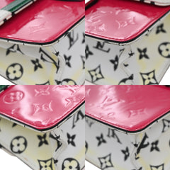 Louis Vuitton Wynwood Handbag Monogram Vernis with Monogram Canvas and Epi Leather