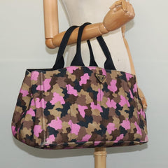 Prada Canapa Open Tote Canvas