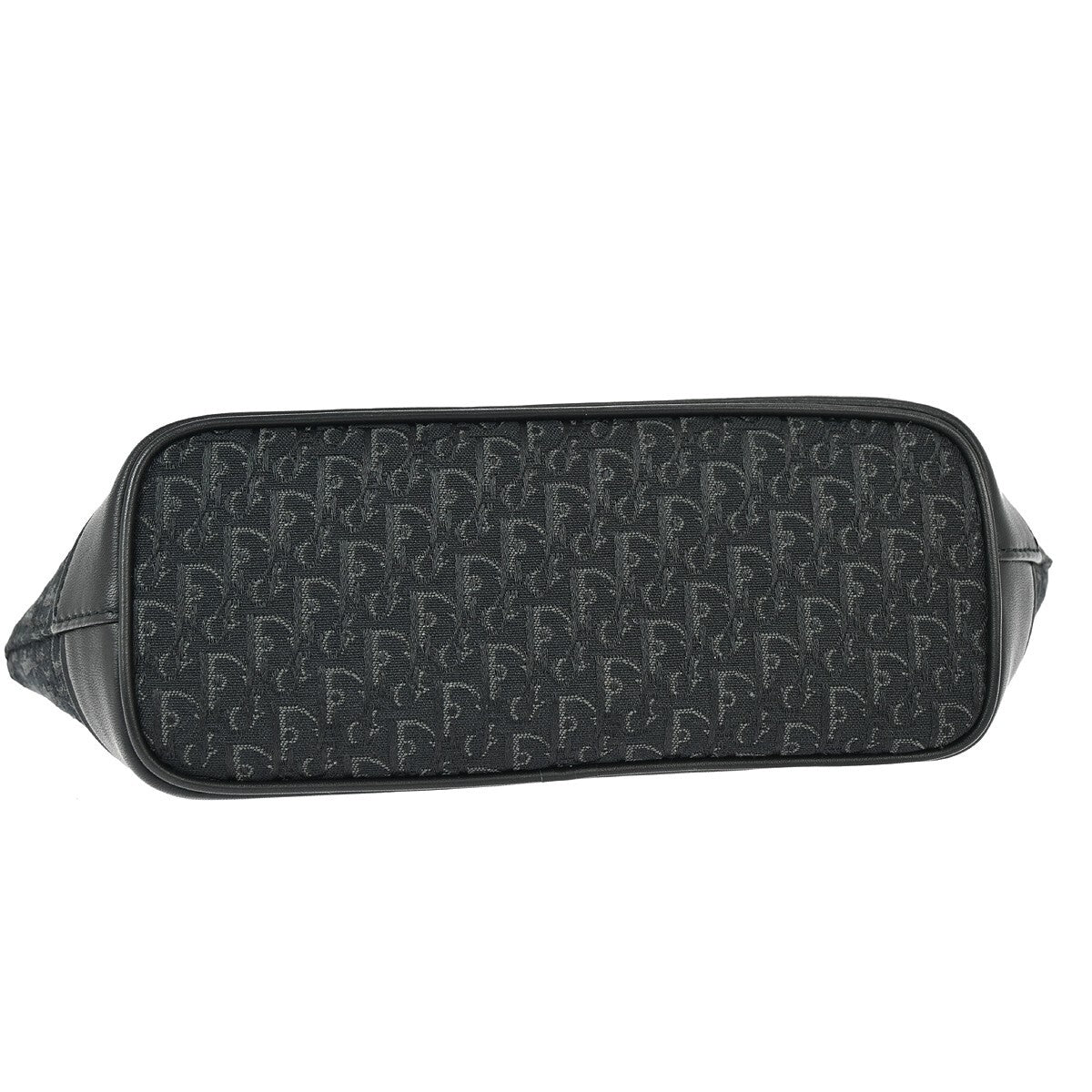 Christian Dior Street Chic Handbag Diorissimo Canvas with Leather