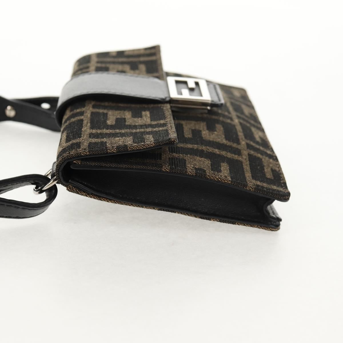 Fendi Baguette Convertible Belt Bag Zucca canvas