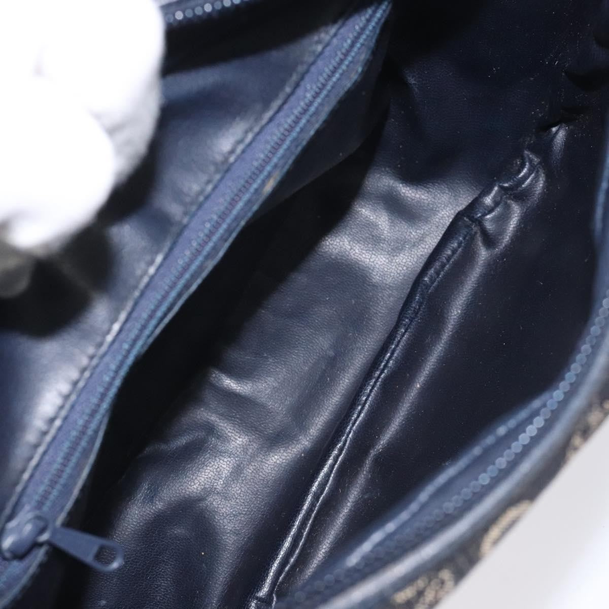 Celine C Sulky Shoulder bag Canvas and Leather