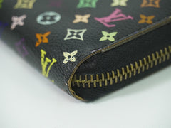 Louis Vuitton Zippy Wallet NM Monogram Multicolor Canvas