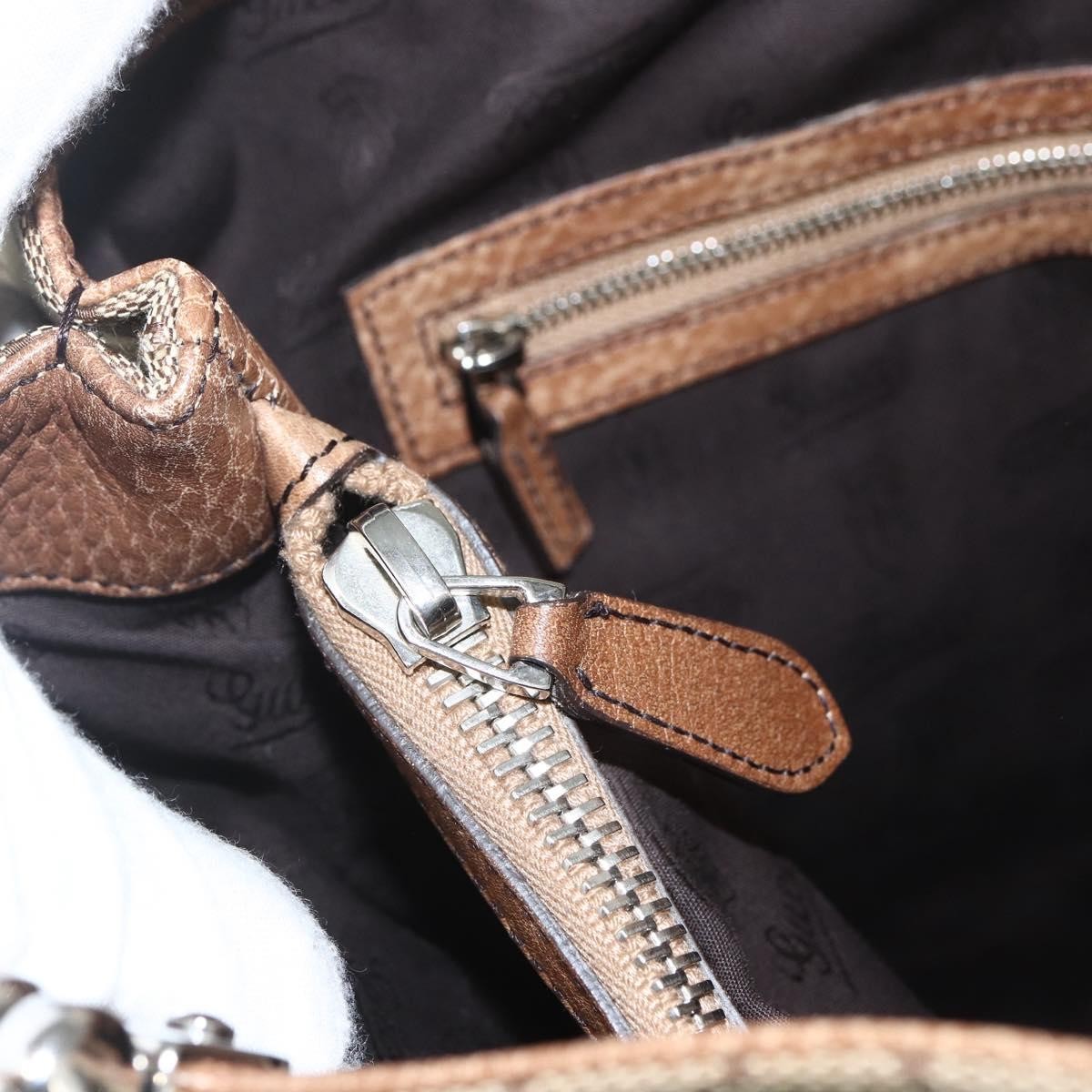 Gucci Bamboo Bar Tote GG Canvas