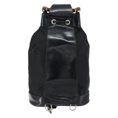 Gucci Vintage Bamboo Sling Backpack Nylon