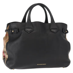 Burberry Banner Tote Leather