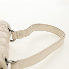 Chanel Padded Envelope Flap Bag Quilted Aged Calfskin