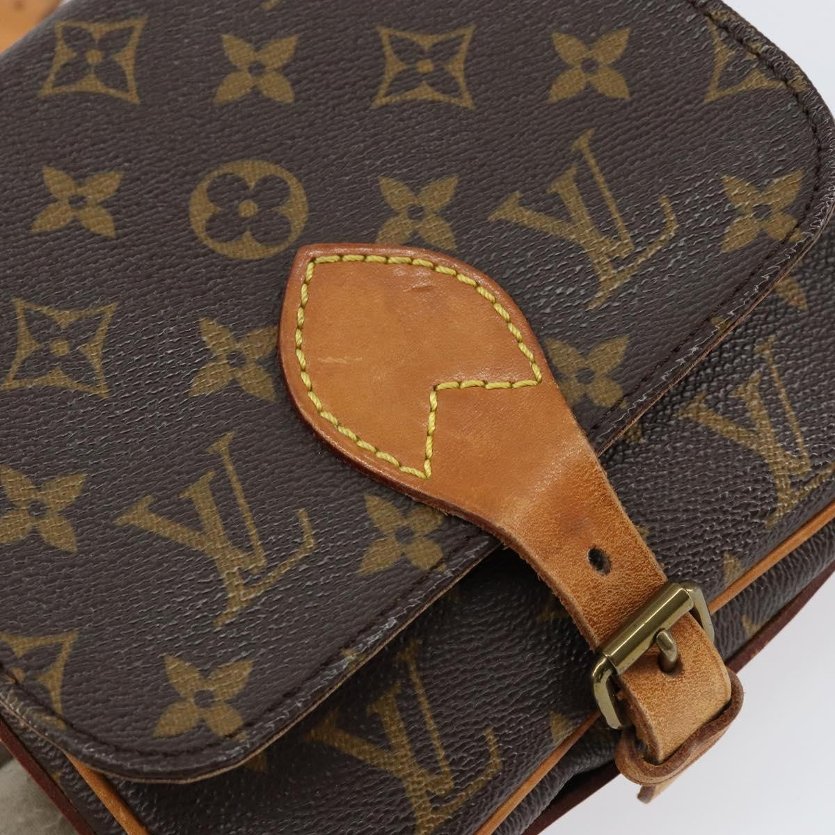 Louis Vuitton Cartouchiere Handbag Monogram Canvas