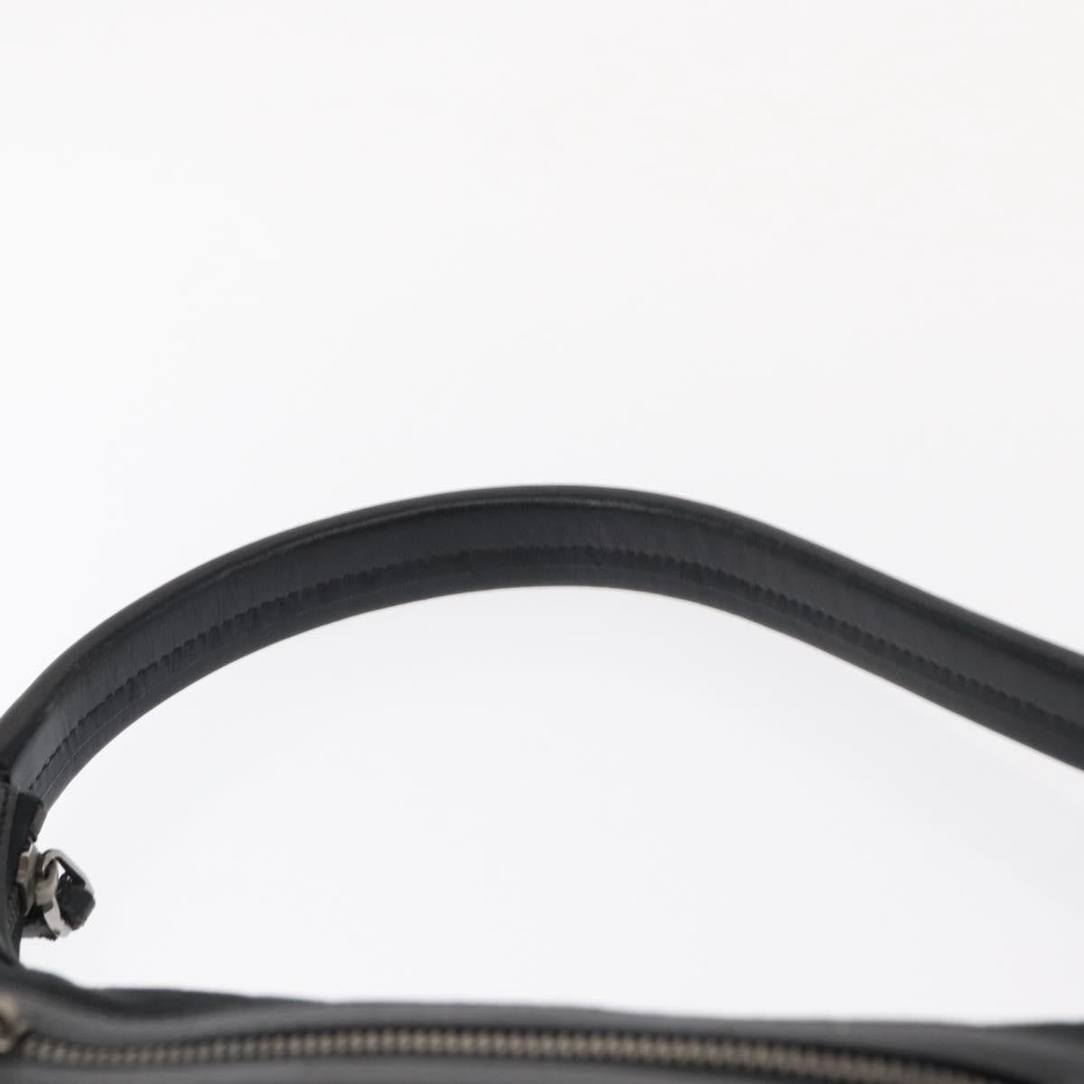 Gucci Vintage Shoulder Bag GG Canvas and Leather