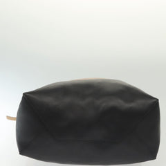 Celine Bicolor Drawstring Cabas Tote Leather