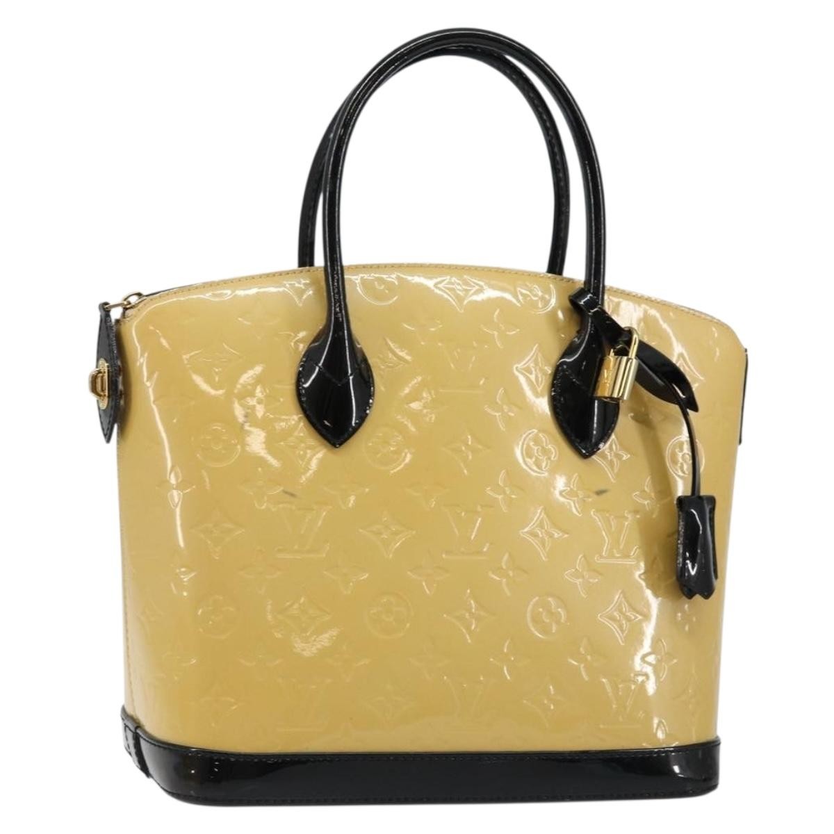 Louis Vuitton Lockit Handbag Monogram Vernis