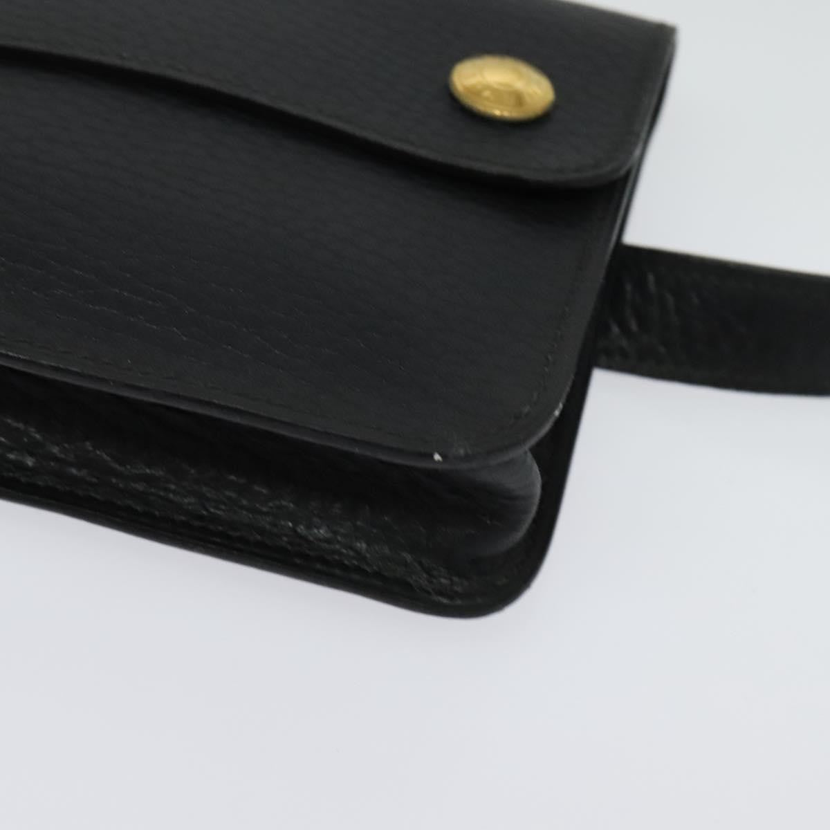 Hermes Pochette Green Waist Bag Leather