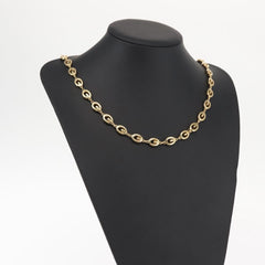 Givenchy Rounded G Link Choker Necklace Metal