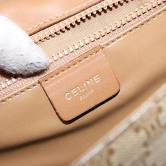 Celine Vintage Triomphe Shoulder Bag Canvas