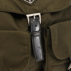 Prada Double Front Pocket Backpack Tessuto