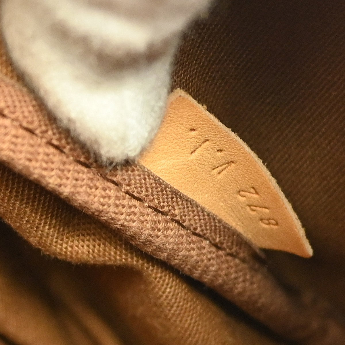 Louis Vuitton Saumur Handbag Monogram Canvas