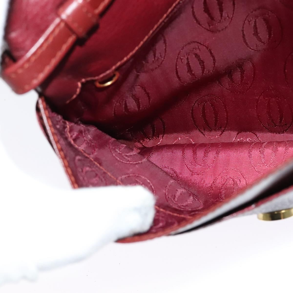 cartier Must de Cartier Shoulder Bag Leather