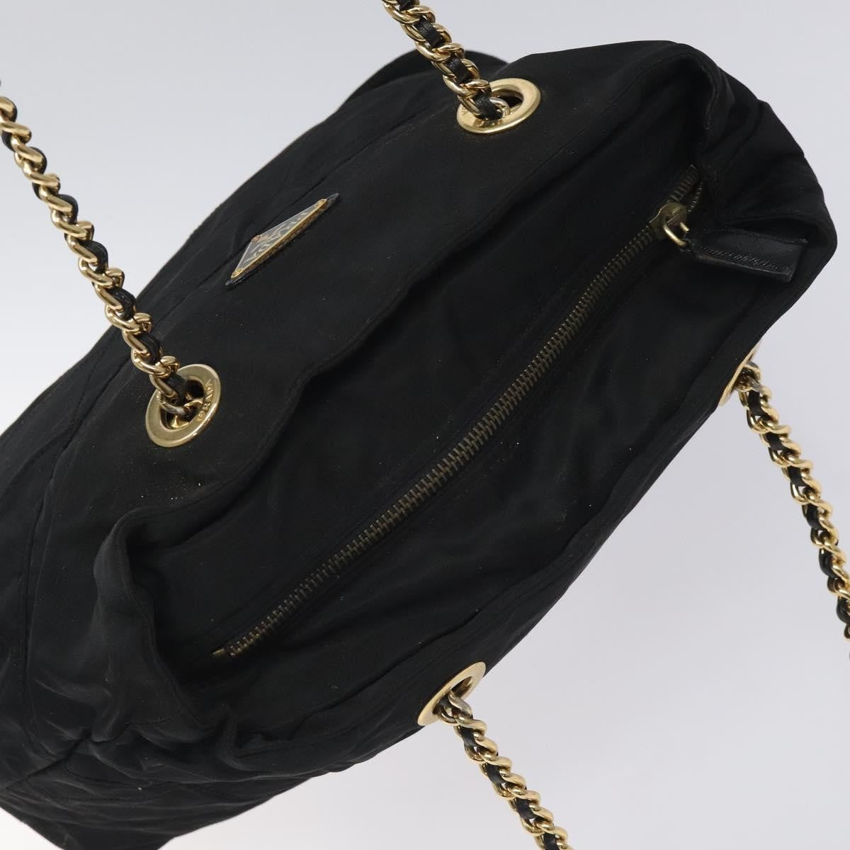 Prada Chain Shoulder Bag Tessuto