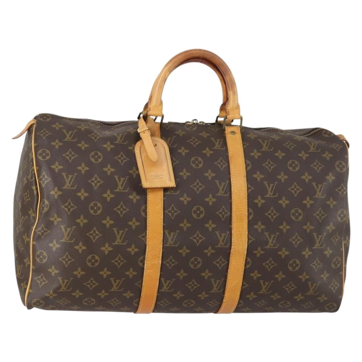 Louis Vuitton Keepall Bag Monogram Canvas