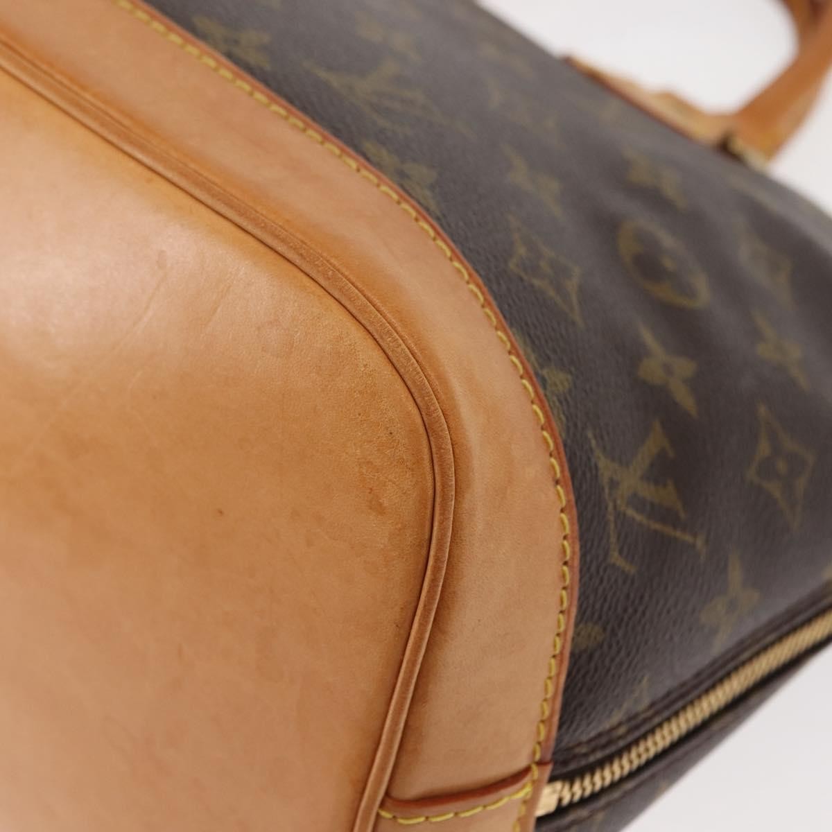 Louis Vuitton Alma Handbag Monogram Canvas