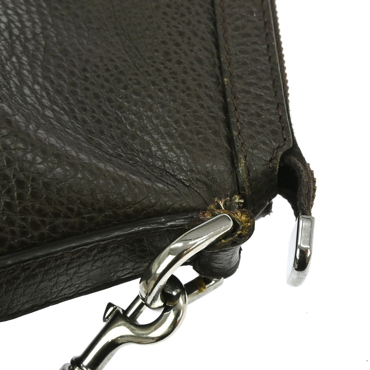 Gucci Britt Convertible Dome Satchel Leather