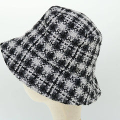 Chanel Beaded CC Bucket Hat Wool