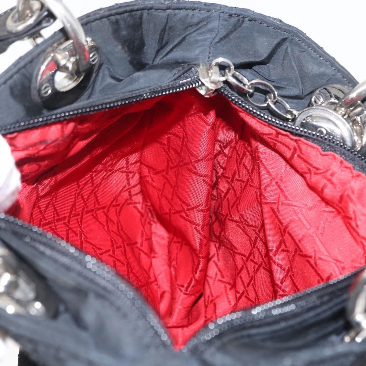 Christian Dior Lady Dior Bag Cannage Quilt Nylon