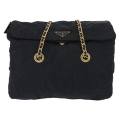 Prada Chain Shoulder Bag Tessuto