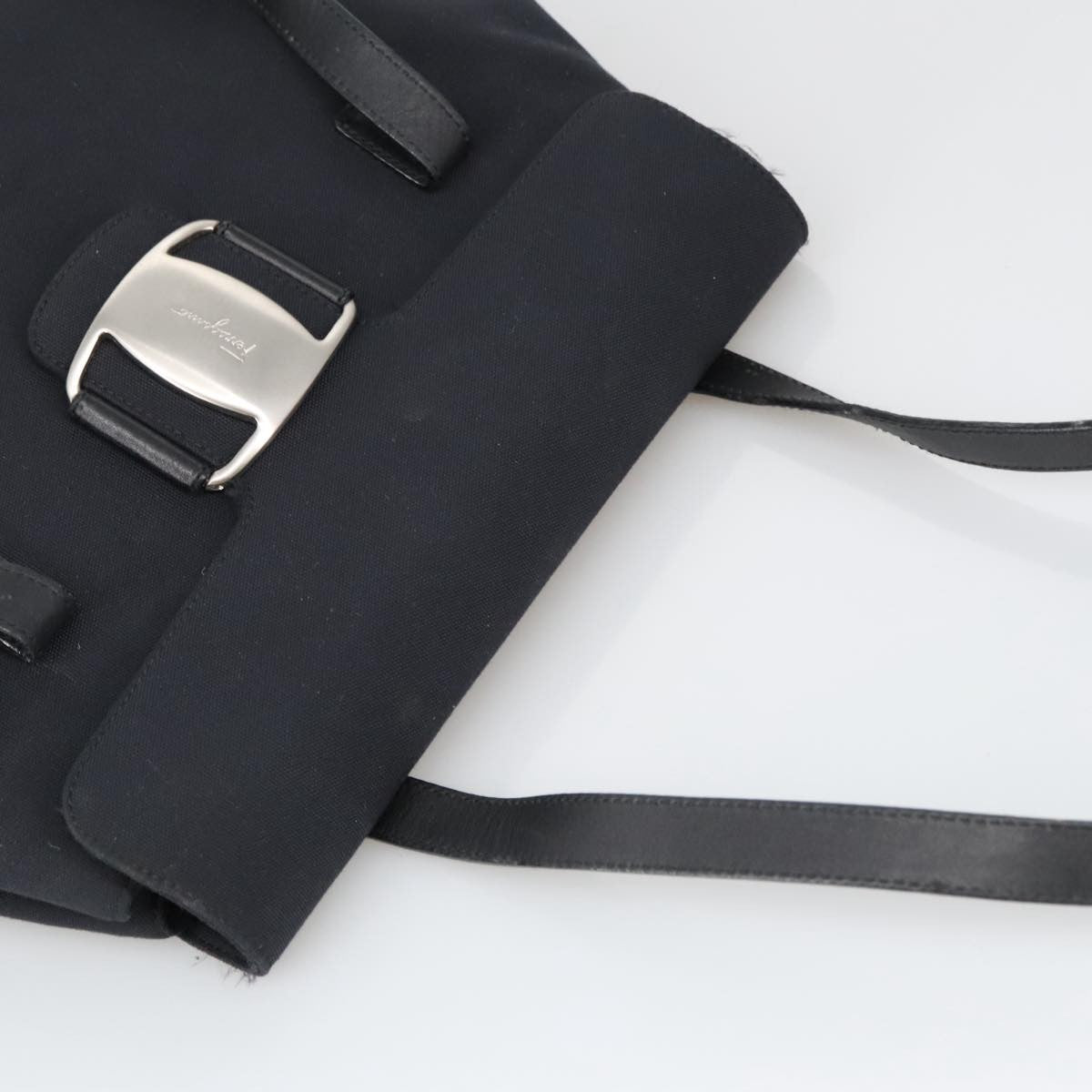 Salvatore Ferragamo Vala Shoulder Bag Canvas