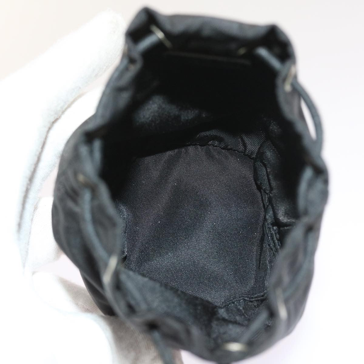 Prada Drawstring Crossbody Pouch Tessuto