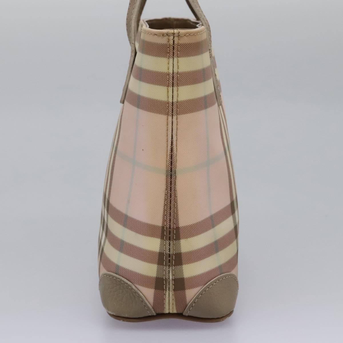 Burberry Nova Check Tote Canvas and Leather